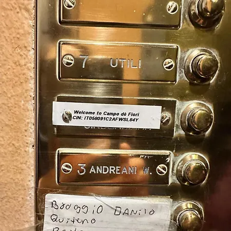Welcome To Campo De' Fiori Apartment *