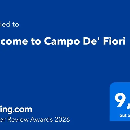 Welcome To Campo De' Fiori * Rom